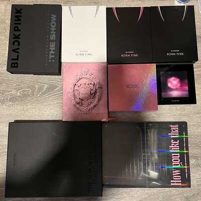 Blackpink album photobook Jisoo photocard signed album kpop lot
