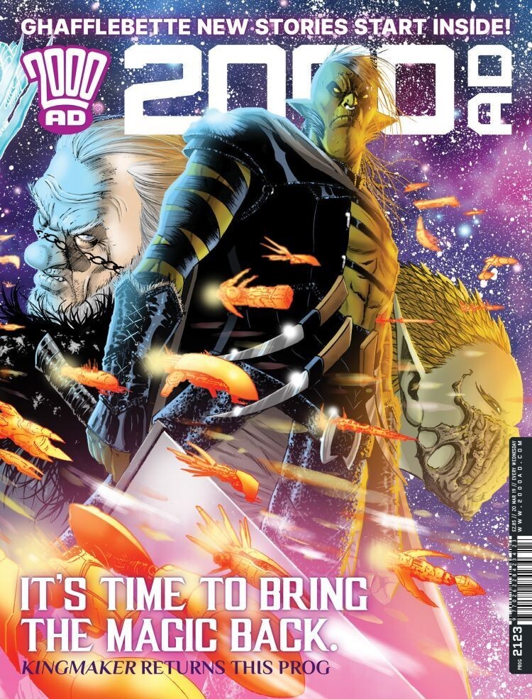 2000 AD Prog 2123: It’s Time to Bring The Magic Back (Paperback, 2019)