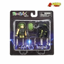 Aliens Minimates Series 1 Pvt. Drake & Battle Damaged Attacking Alien