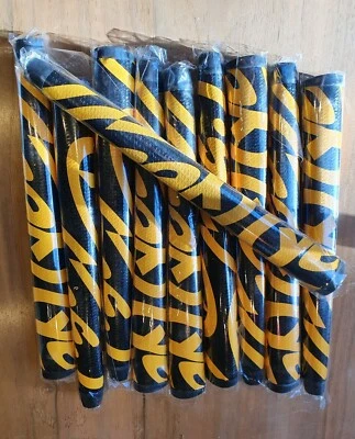 YES Ja! Golf Putter Griff - schwarz/gelb - kostenloser UK P&P!!!