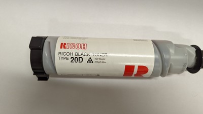 Ricoh 885154, Type 20D, Black Toner, Brand New, Genuine 