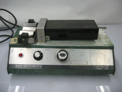 Sage Instruments Syringe Pump Model 355