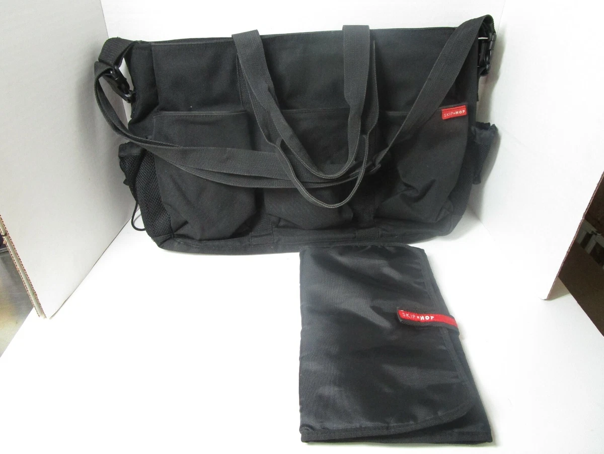 Skip hop duo signature changing cheap bag black