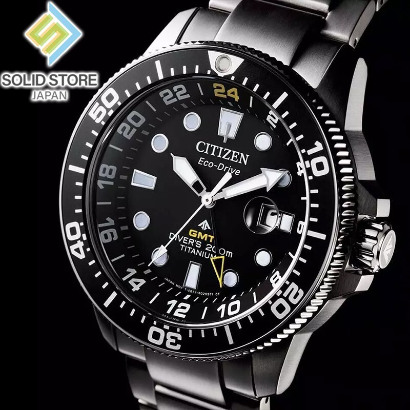 CITIZEN PROMASTER MARINE BJ7110-89E Eco-Drive GMT Diver's CITIZEN PROMASTER MARINE BJ7110-89E Eco-Drive GMT Diver's