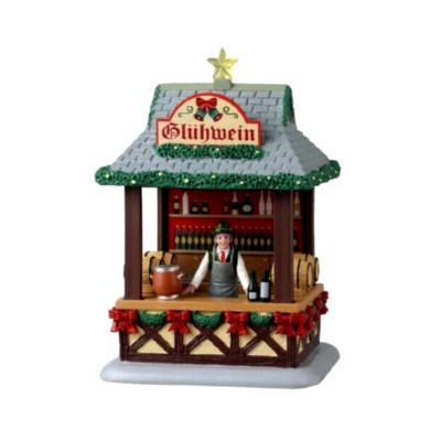 Lemax GLUHWEIN BOOTH # 43714 Christmas Caddington Village 2024 New in Box