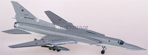 Herpa Maquette Avion Russian Air Force Tupolev TU-22M3 Backfire RF-34075/24 Red Échelle 1/200