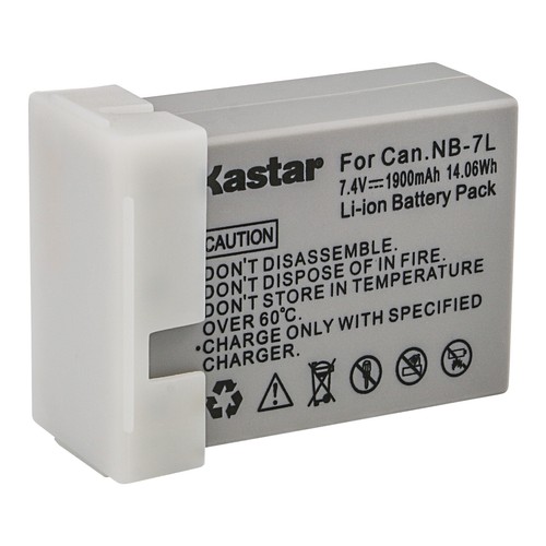 Kastar Battery LCD Wall Charger for Canon NB7L & Canon PowerShot G12 Camera eBay