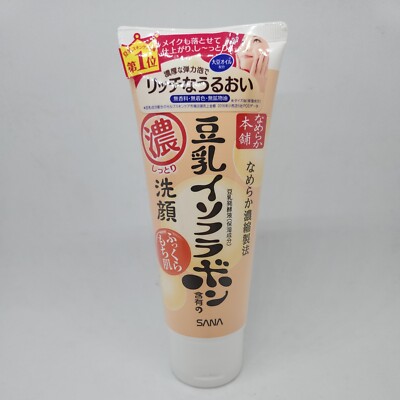 SANA Nameraka Soy Milk Isoflavone Moisturizing Face Wash Cleanser