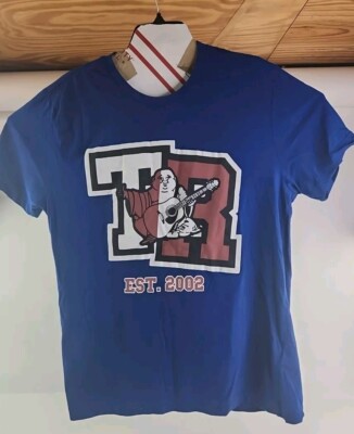 TRUE RELIGION Men's Blue Graphic Print T-Shirt Size L, 25