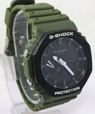 Casio G-Shock Standard Analog Carbon Core Guard Special Color Watch 5611  GA-2100 | eBay