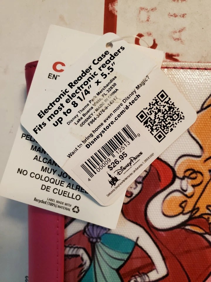 Disney Princess Designer Tablet Case 5 X 7/8" NWT Disney Parks - Image 3 of 4