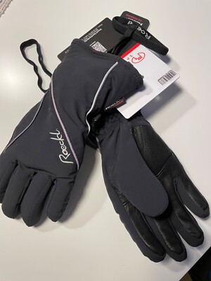 Roeckl Skihandschuh Damen Größe 7,5 Primaloft Gold Futter