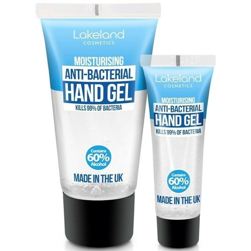 Lakeland Cosmetics Hand Sanitizer Gel Antibacterial & Moisturising Made