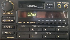 1991 1995 Acura Legend Radio Cassette Built In Eq Factory Jdm Rare Ka7 Ka8 Ebay