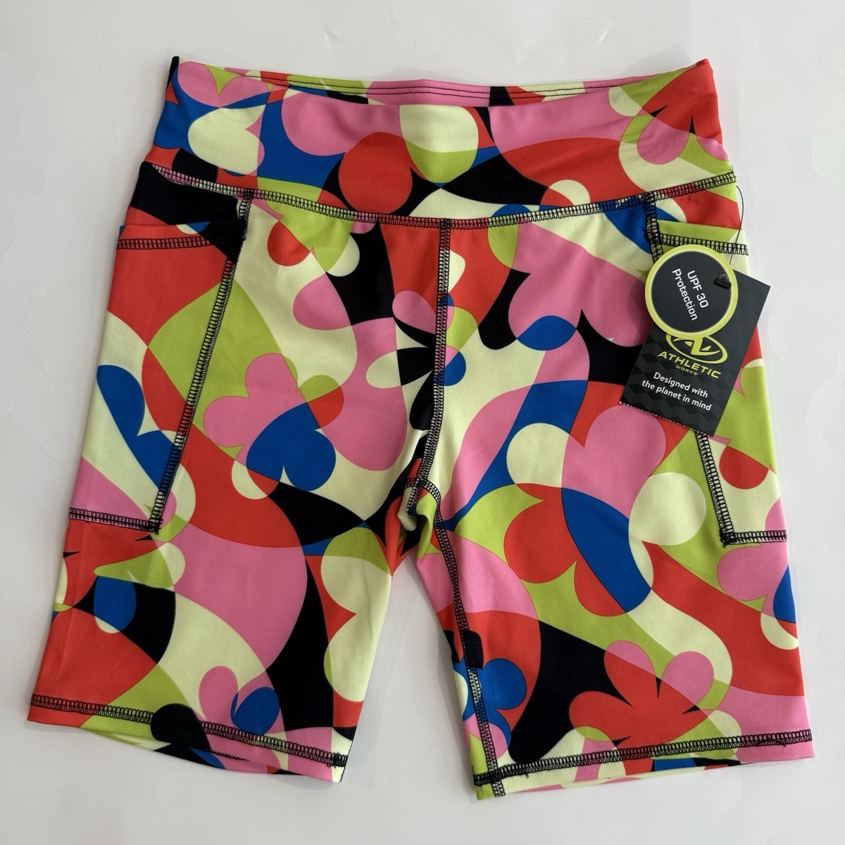 Biker Shorts Athletic Works Bike Shorts Athletic Works Women's