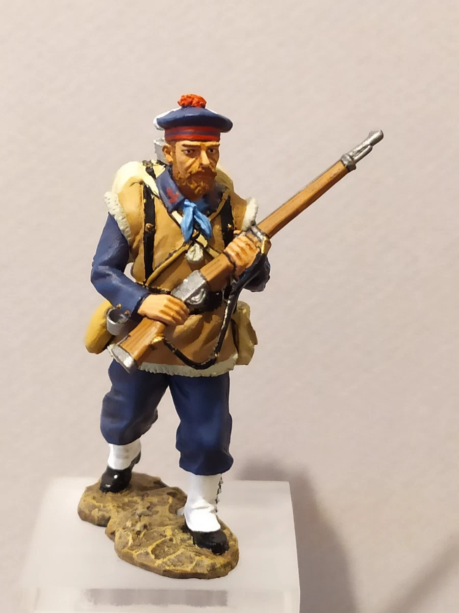 Soldats marines en plomb peint
