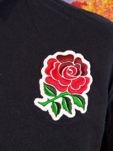 England Rugby 2011 Shirt XL Union black long sleeve 100% cotton UK men's size XL - Picture 4 of 11
