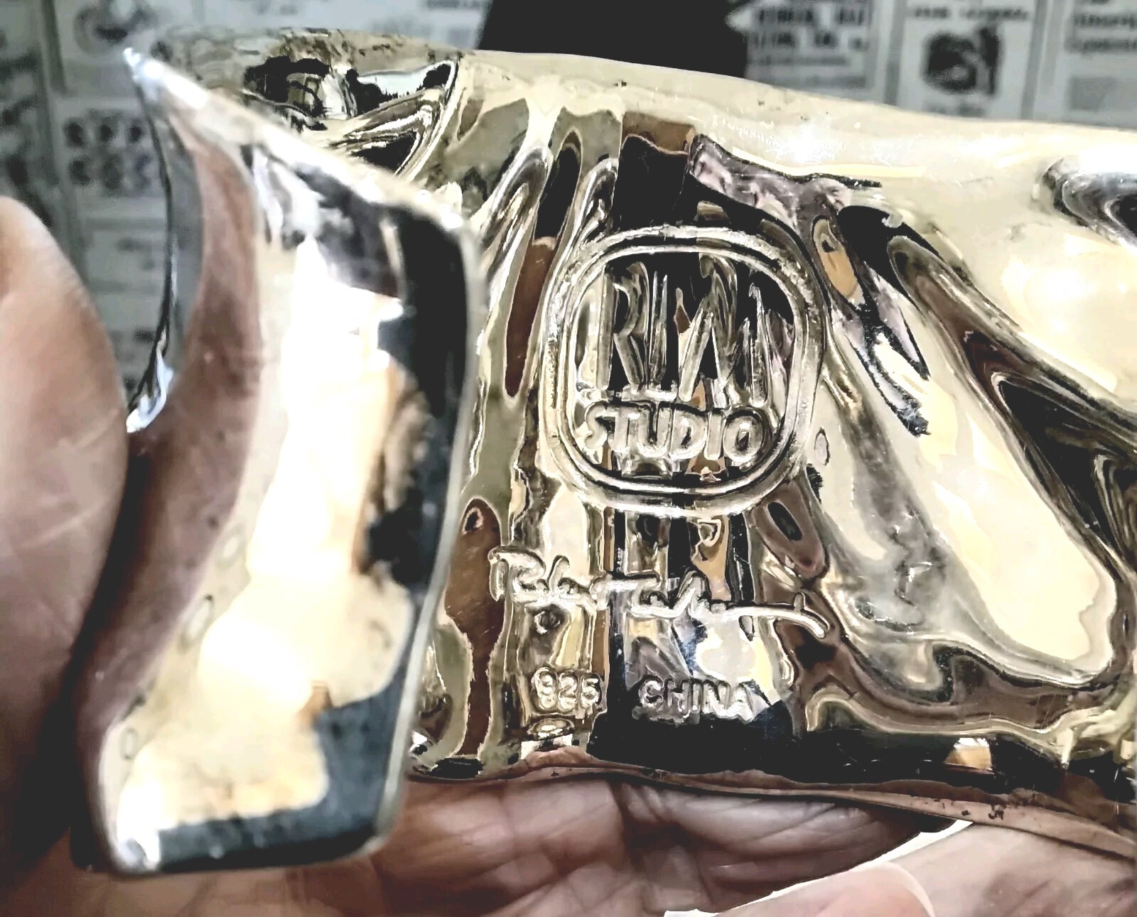 RLM Studio Sterling Silver Large Biomorphism Desi… - image 8