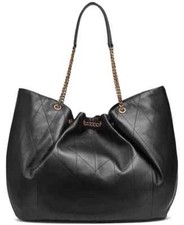 KARL LAGERFELD Estelle Tote Bag Black Leather...