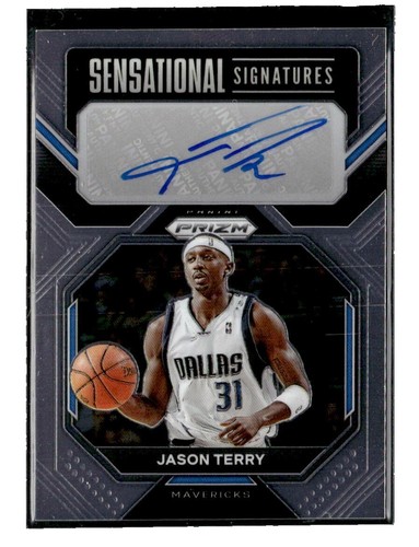 JASON TERRY 1999 PRESS PASS Autographed Signed BASKETBALL Card 