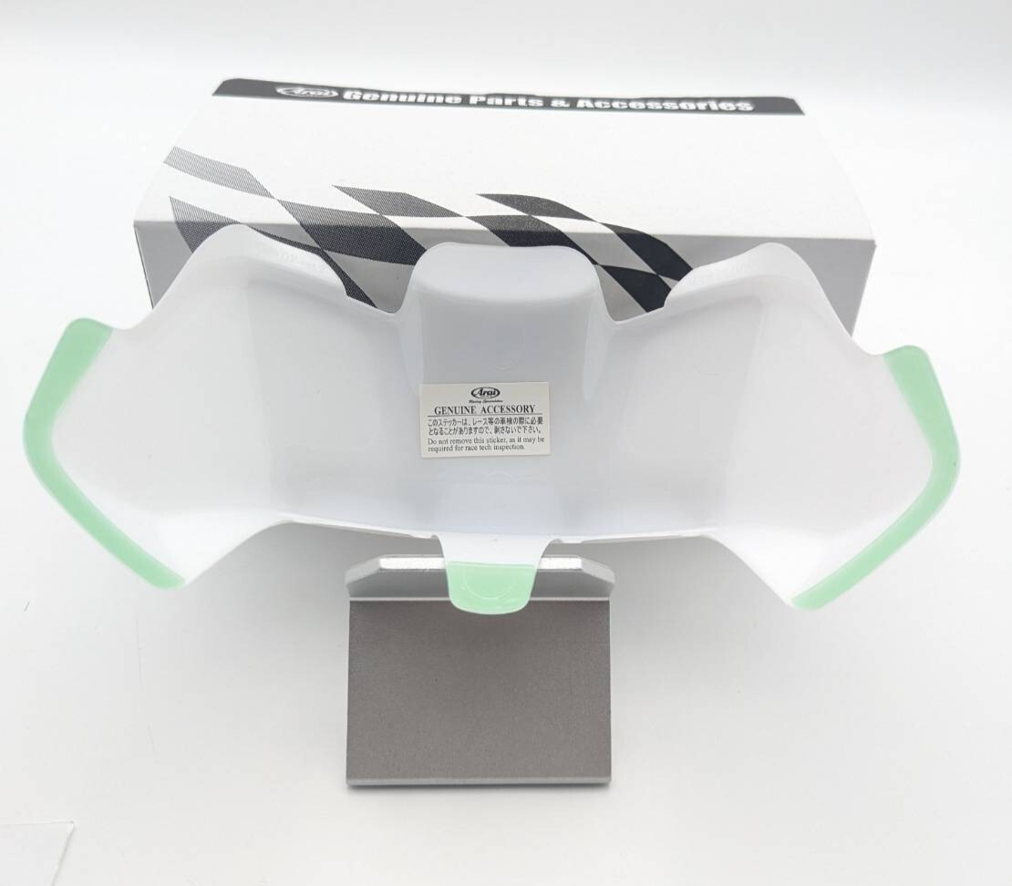 Arai Racing air spoiler DF-X2 diffuser extension RX-7X White