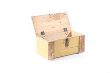 Cassa Di Legno Vintage Munitionskiste WK2 Wehrmacht