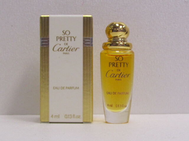 So Pretty De Cartier For Women 0 13 Oz Eau De Parfum Splash Mini Rare For Sale Online