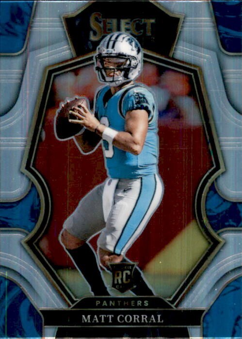 Matt Corral 2022 Select Silver Prizm Rookie #115 Carolina Panthers Holo RC Card