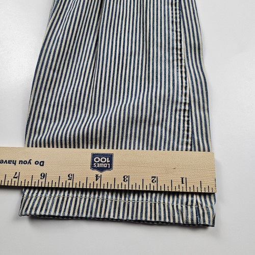 Scotch & Soda Pants Men’s 30x34 (28x35) Blue White Striped Slim Skinny Preppy - Picture 11 of 13