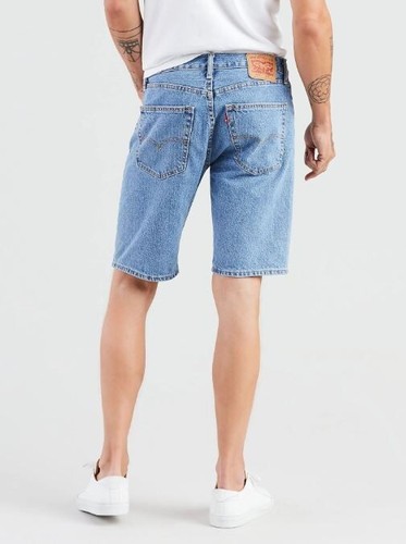 Bermuda uomo Levis taglia 40 blu 550 relaxed fit lavaggio leggero cotone denim - Foto 3 di 4