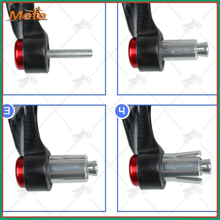 Handle Brake Clutch Lever Protector Guard For Ducati MONSTER 696 796 1100 1200 Foto 4 de 4