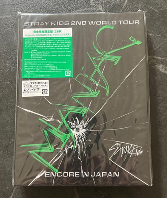 Stray Kids 2nd World Tour MANIAC ENCORE in JAPAN 2Blu-ray Limited Edition New