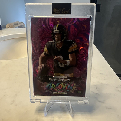 Wild Card Alumination 2024 Aaron Rodgers Groovin' JGRPR5-AR 1/1