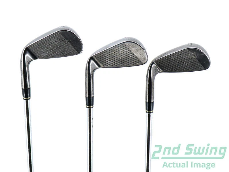 Adams Idea Pro Black CB2 Iron Set 6-PW AW Steel Stiff Right 37.75in - Image 4 of 4