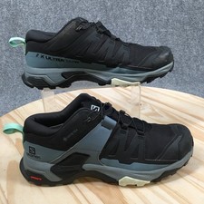 Salomon Shoes Womens 8 Sneakers Black Blue La...