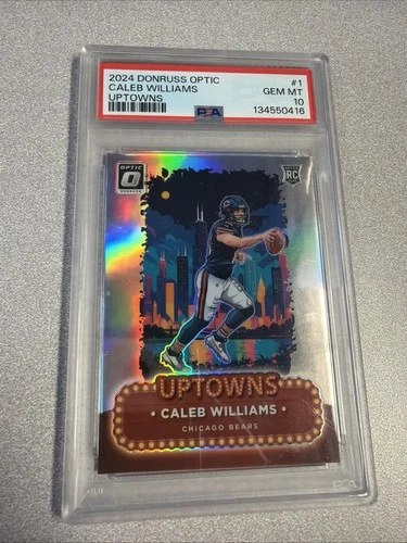 2024 Panini Donruss Optic - Uptowns Caleb Williams #1 (RC) PSA 10