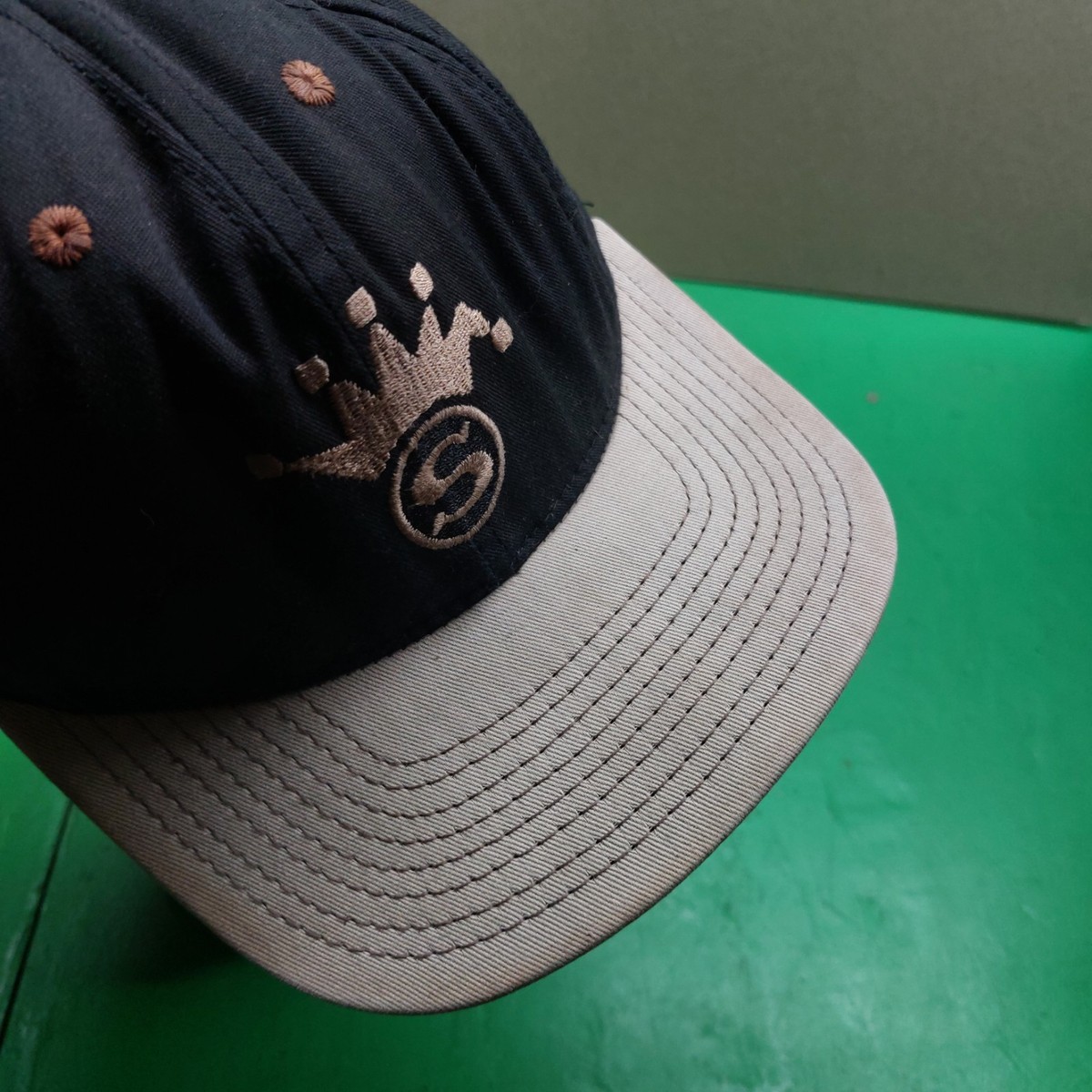 90's old stussy crown design cap 【公式通販】