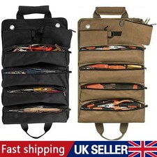 UK Tool Roll Organiser Tool Roll-Up Oxford Bag Tool Large Wrench Super Big Pouch