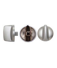 FISHER & PAYKEL COOKTOP KNOB ASSY SATIN CHROME CT2802 CT560C CT6551S 531392
