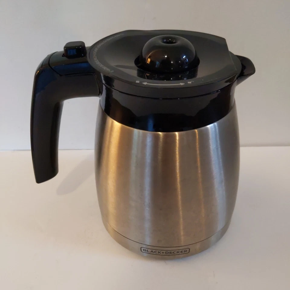 Black Decker CM2046S Cafetera 12 Tazas Acero Inoxidable Jarra Térmica Foto 4 de 4