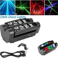 80W 8-LED RGBW Spider Beam Moving Head Light - DMX DJ/Party Disco Stage Lights