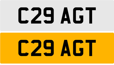 C29 AGT CRAIG CRAIGS CRAIGY CRAGGS NEAT OLD 3X3 PRIVATE NUMBER PLATE