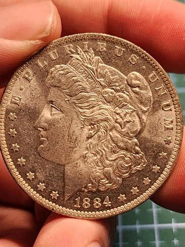 1884 O Morgan Silver Dollar PL Brilliant Uncirculated (Video)