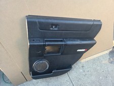 03 - 07 HUMMER H2 REAR RIGHT BLACK POWER INTERIOR DOOR PANEL TRIM oem