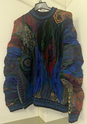 COOGI Sweater 3D Multicolor Wool Australia Biggie Smalls Animal