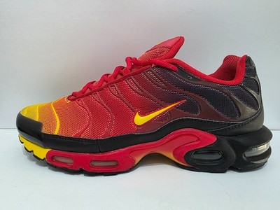 Nike Air Max Plus TXT  ''Laser Crimson Yellow''   rot gelb schwarz Gr.46