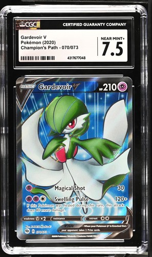 Gardevoir V graded CGC 7.5 for sale on eBay