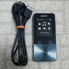 SONY NW S315 Walkman 16GB Digital Audio Player Black Slim Ready to Use Good
