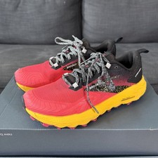Brooks Cascadia 17 Diva Pink Lemon Chrome Trail Running Hiking Shoes Women's 8.5