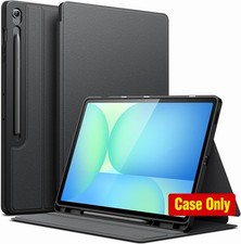 Slim Folio Case with S Pen Holder for Samsung Galaxy Tab S10 FE Plus 13.1" Black